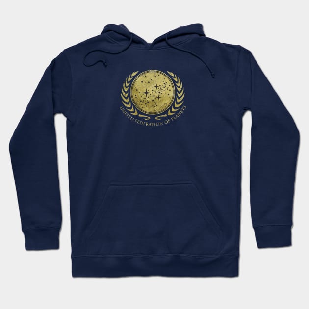 United Federation of Planets Hoodie by KevinMaurice16